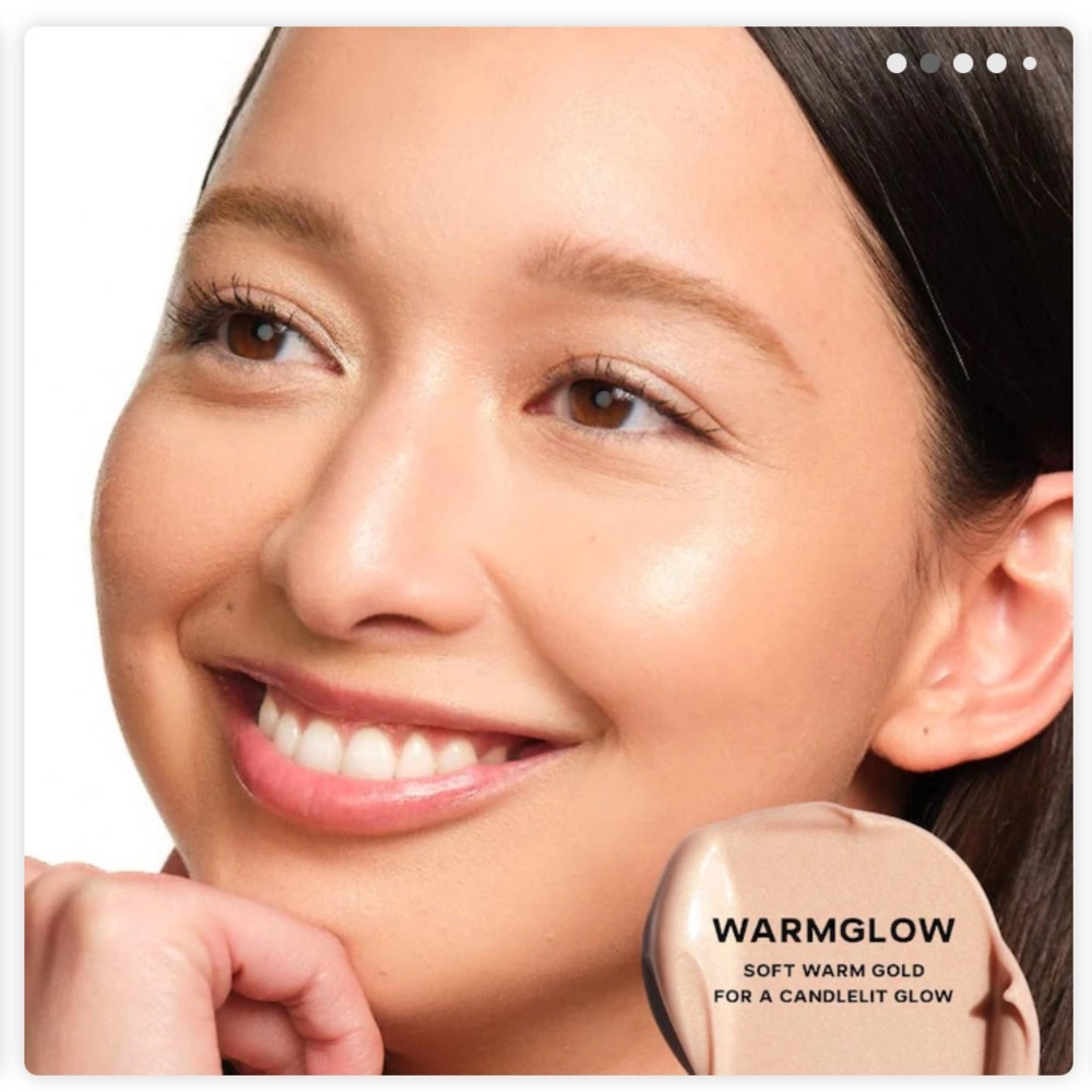โฌ๏ธ๐๐บ๐ธ๐NWOB SAIE |MINI| Glowy Super Gel Dewy WarmGlow Soft warm Gold Highlighter* - Picture 6 of 16